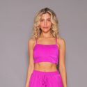 Top Jana fucsia Glow academia casual 