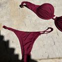 Calcinha meio fio Malibu avulso cereja Trituê