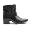 Bota Zoe Em Manta Preto