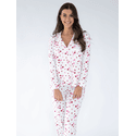 Pijama Feminino Americano Longo Aléxia Cherry