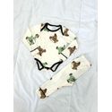 Body Bebê Pijama Ursos