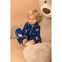Pijama Infantil Americano Longo Ursos Estrelas