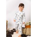 Pijama Infantil Longo Caranguejo