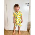 Pijama Infantil Curto Limão