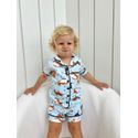 Pijama Americano Curto Infantil Dogs 
