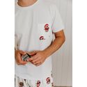 Pijama Masculino Curto Ursos Natal