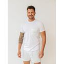 Pijama Masculino Curto Fundo do Mar
