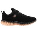 Tênis Asc Ghost 2 Nylon Respirável Academia e Esportes - preto e rosa 