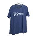 Camiseta Masculina Azul Stone