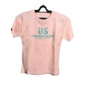 Camiseta Infantil Rosa Salmão