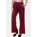 Calça De Alfaiataria Vinho Lilian
