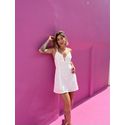 Vestido Izabel Linho 100% Branco 