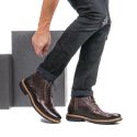 Bota Coturno Casual Masculino Faway Trons Café