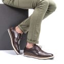 Sapato Casual Derby Brogue Durhan Café