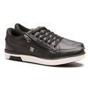 Sapatenis Masculino Franshoes Calce Facil Ziper Preto 189