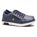Sapatenis Masculino Franshoes Calce Facil Azul 189