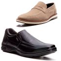 Kit 2 pares Sapatênis Masculino Franshoes Derby e Downy Calce Fácil 