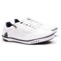 Sapatenis Casual Masculino Calce Facil Franshoes Com Ziper Branco