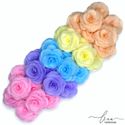Flor Carmélia Organza 6CM (2Uni.)