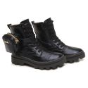 Bota Infantil Feminina Gambo Bt55200 Preto Couro