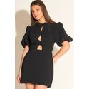 Vestido Larissa Alfaiataria com Laço - Versos Denim