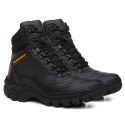 Bota Alabama em Couro Cachoeira & Trilha Ref. N2 Com C.A.- Preto Látego - Ouro