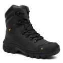 Coturno Vegas em Couro Legítimo Bota Com C.A. 50.885 - Preto - Diamante
