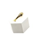 Anel Ajustável Minimal Riscadinho Banhado a Ouro