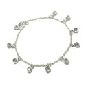 Pulseira Zircônias em Prata 925