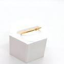 Anel Mini Zircônia Basic Banhado a Ouro