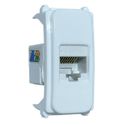 Módulo Tomada RJ45 C/ Kestone CAT 5E Composé Branco 13206662