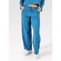 Calça Moletinho Pantalona Turquesa