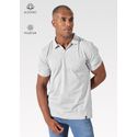 Polo Masculino Cinza Mescla