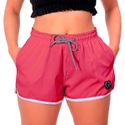 Short Feminino New Pink Moda Praia ou Academia W2 Premium