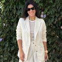 Blazer Feminino Span - Cru