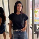Blusa Feminina Algodão - Preto