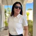 Blusa Feminina Gola Polo Malha - Off White