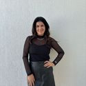 Blusa Feminina Tule Lisa - Preta