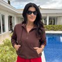 Blusa Feminina Moletinho - Marrom