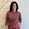 Blusa Feminina Tule Manga Longa Paisley