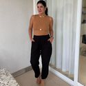 Calça Feminina Sarja Marante - Preto