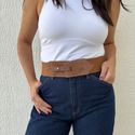 Cinto Feminino Elástico - Marrom