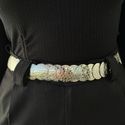 Cinto Feminino Moedas - Prata