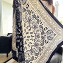 Lenço Feminino Estampado - Marinho