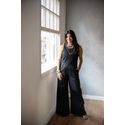 Macacão Feminino Wide Leg - Preto