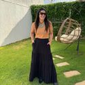 Saia Feminina Três Marias - Preto
