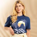 T-Shirt Feminina Rio - Marinho