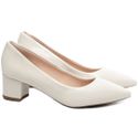 Sapato Scarpin Feminino Off White