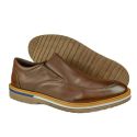 Sapato Casual em Material Tecnológico Pierutti Chocolate 63F218