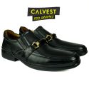 Sapato Masculino 200 gramas em Couro Carneiro 82F209 PRETO